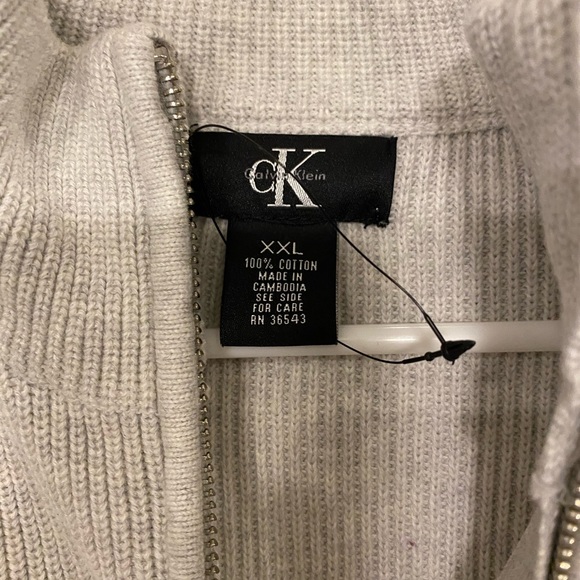 Men’s XXL quarter zip sweater - Picture 3 of 4